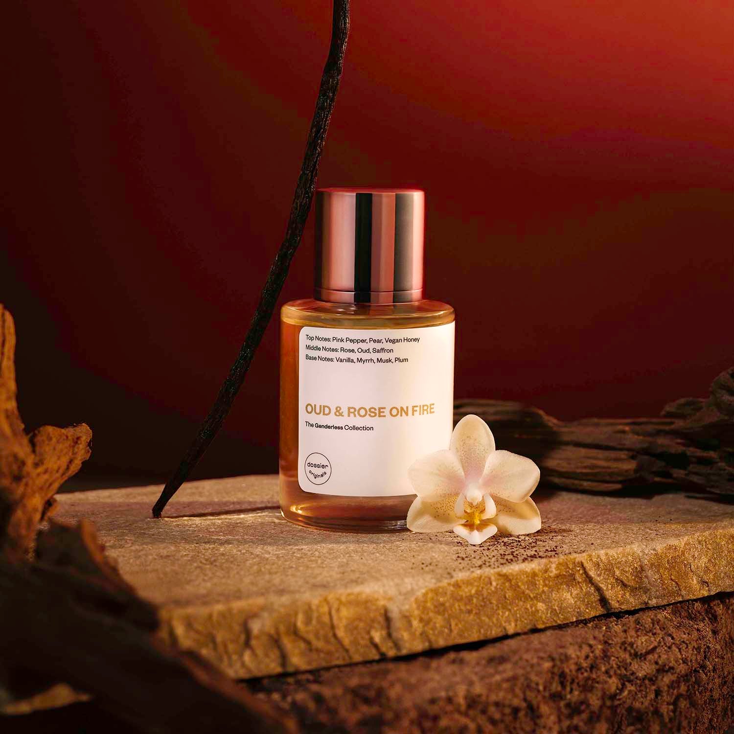 Oud & Rose On Fire